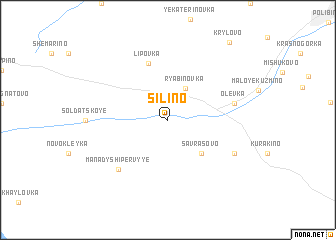 map of Silino