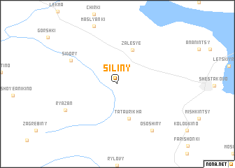 map of Siliny