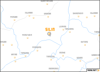 map of Silin