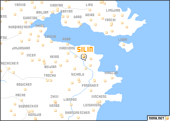 map of Silin