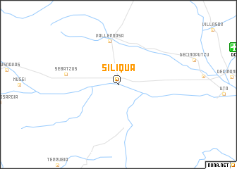 map of Siliqua