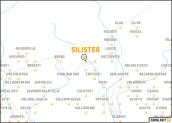 map of Siliştea