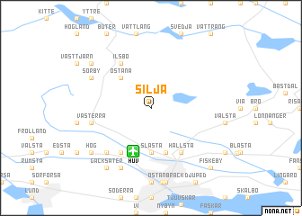 map of Silja