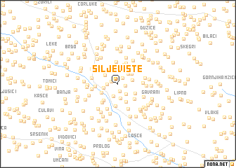 map of Šiljevište