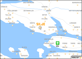 map of Silje
