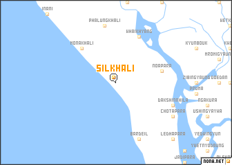 map of Silkhāli