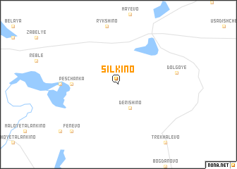 map of Silkino