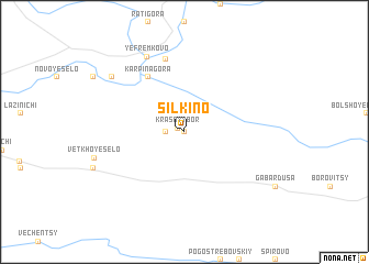 map of Silkino