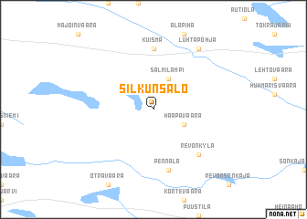 map of Silkunsalo