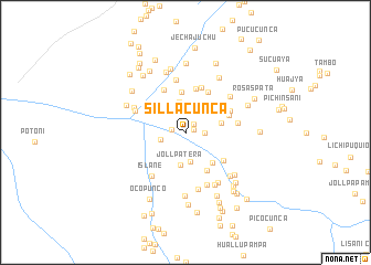 map of Sillacunca