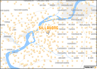 map of Silla-dong