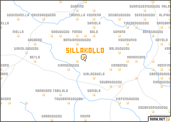 map of Sillakollo