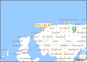 map of Sillalai