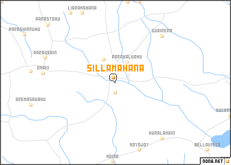 map of Sillamahana