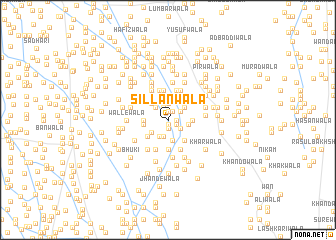 map of Sillānwāla