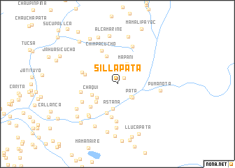 map of Sillapata