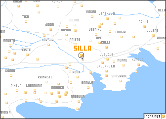 map of Silla