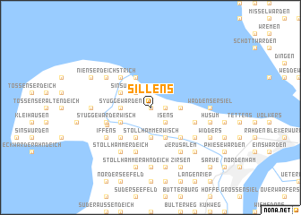 map of Sillens