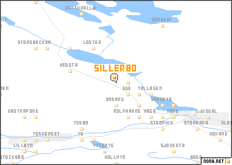 map of Sillerbo