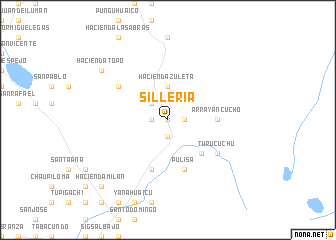 map of Sillería