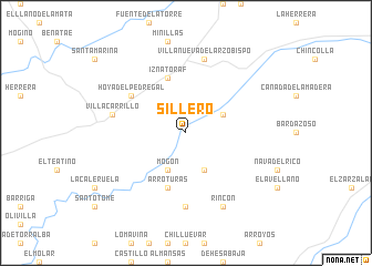 map of Sillero