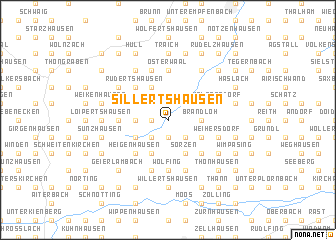 map of Sillertshausen