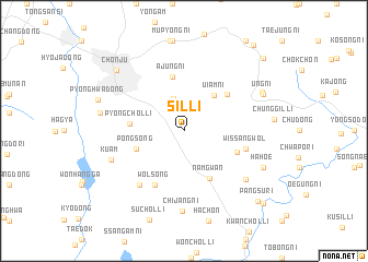 map of Sil-li