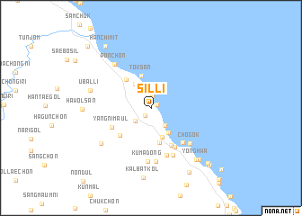 map of Sil-li