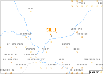 map of Sílli