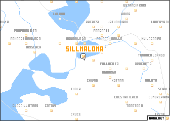 map of Sillmaloma