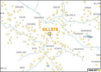 map of Sillota