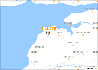 map of Silloth