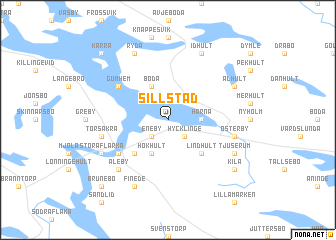 map of Sillstad