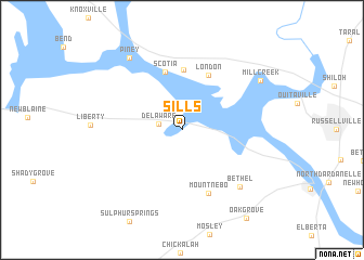 map of Sills