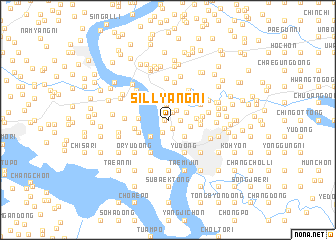 map of Sillyang-ni