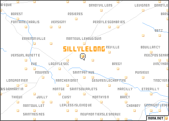 map of Silly-le-Long