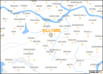 map of Sillyong