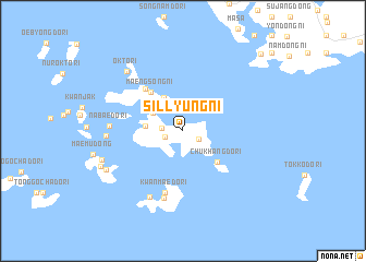 map of Sillyung-ni