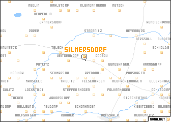 map of Silmersdorf