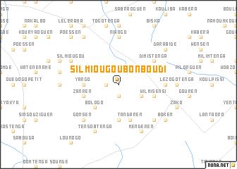 map of Silmiougou Bonboudi