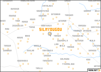 map of Silmyougou