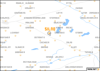 map of Silno