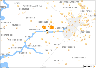 map of Siloam