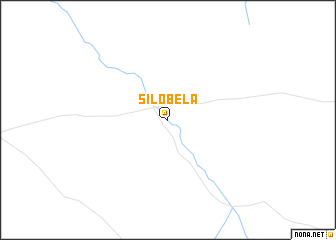map of Silobela