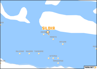 map of Siloka