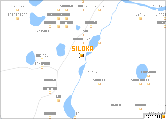 map of Siloka