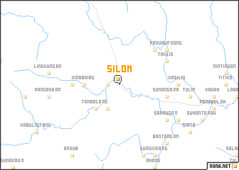 map of Silom