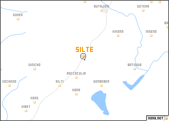 map of Siltʼē