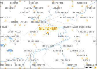 map of Siltzheim