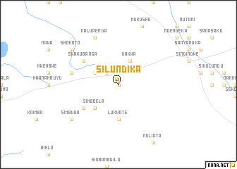 map of Silundika